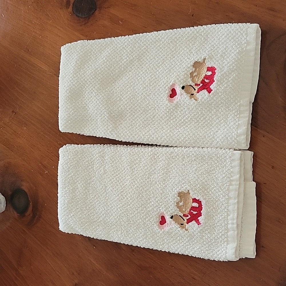 Kitchen Chic Cotton Love Towels - Pr.